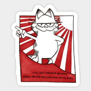 The last capitalist Sticker